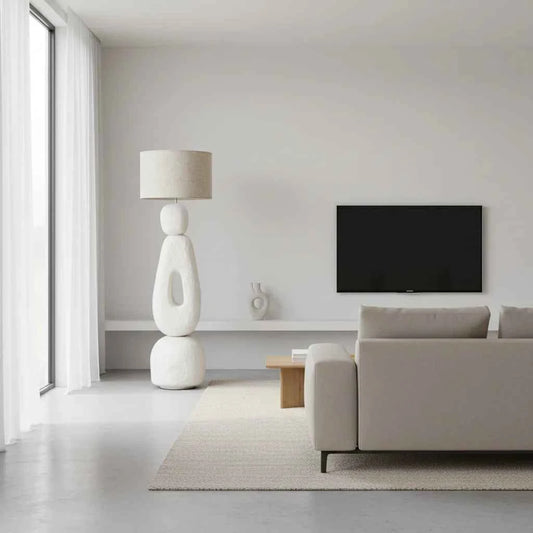 LAMPATHA FLOOR LAMP | XL | WHITE
