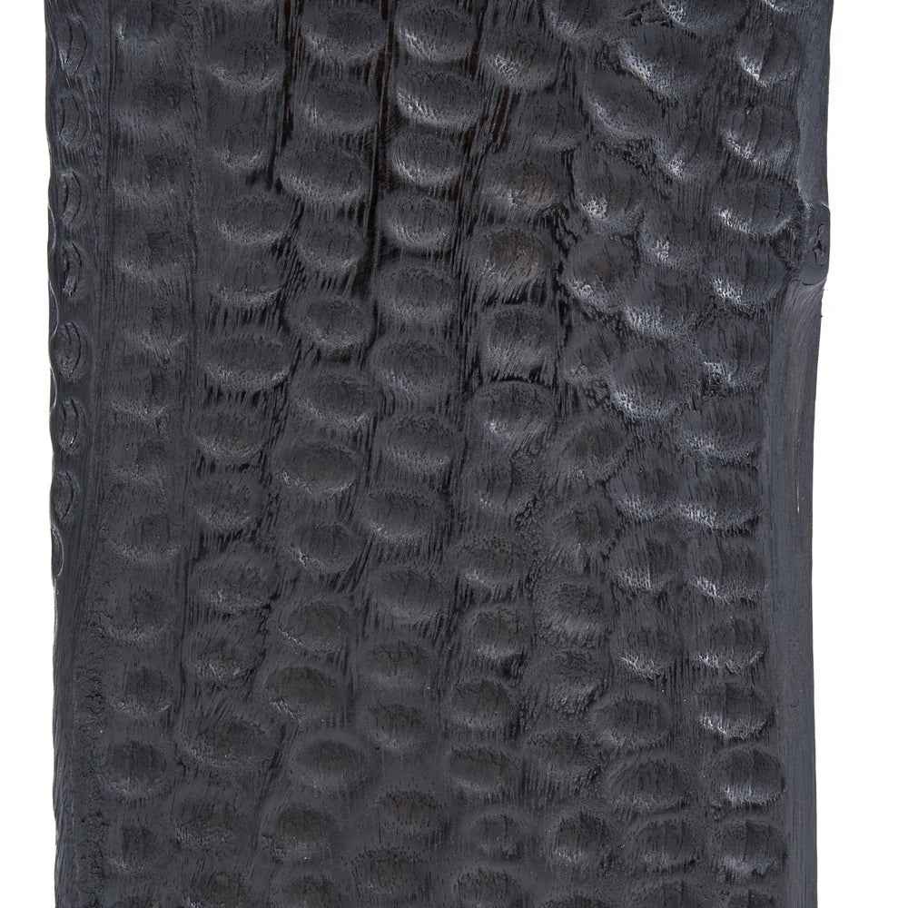 PILLAR TOTEM FLOOR SCULPTURE | XL 190 CM | BLACK