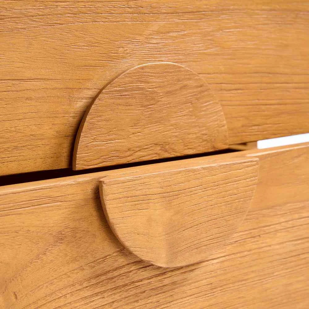 ECLIPSE (BED)SIDE TABLE | 2-DRAWERS | NATURAL