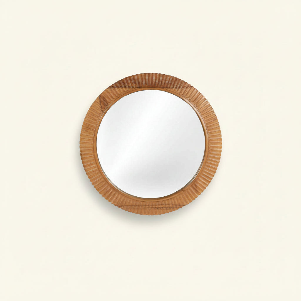 Carved Palau Mirror - Large