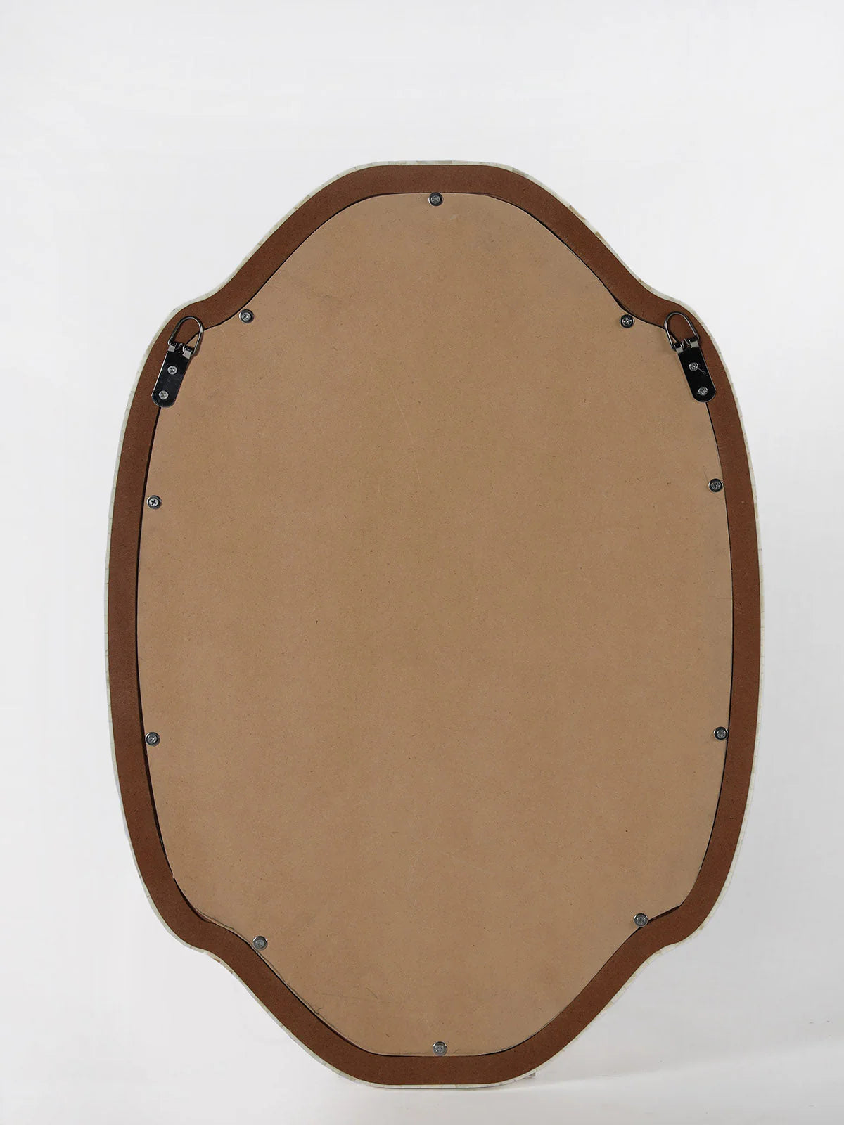 Handcrafted Wooden & Raw Bone Inlay Mirror Frame -Hansa Handicraft - Hansa Handicraft