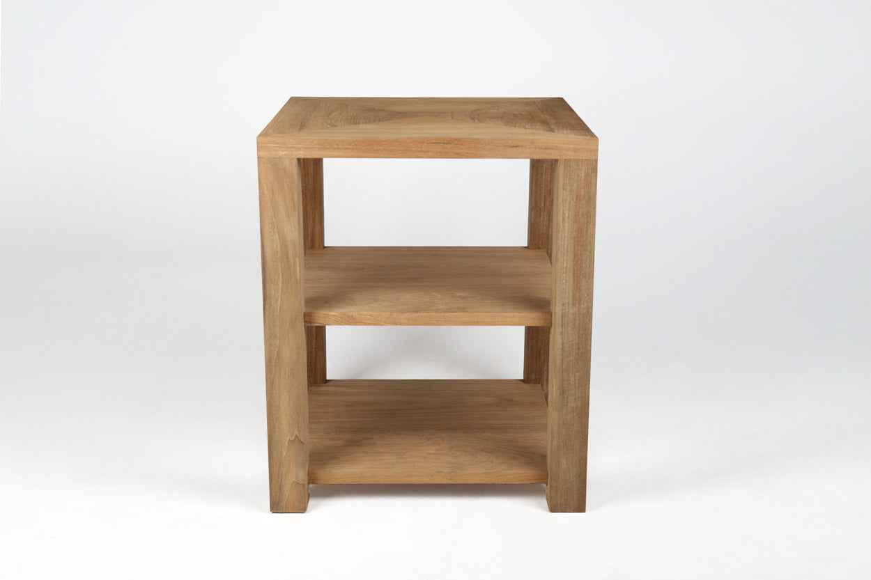 Square Drink Table- Natural