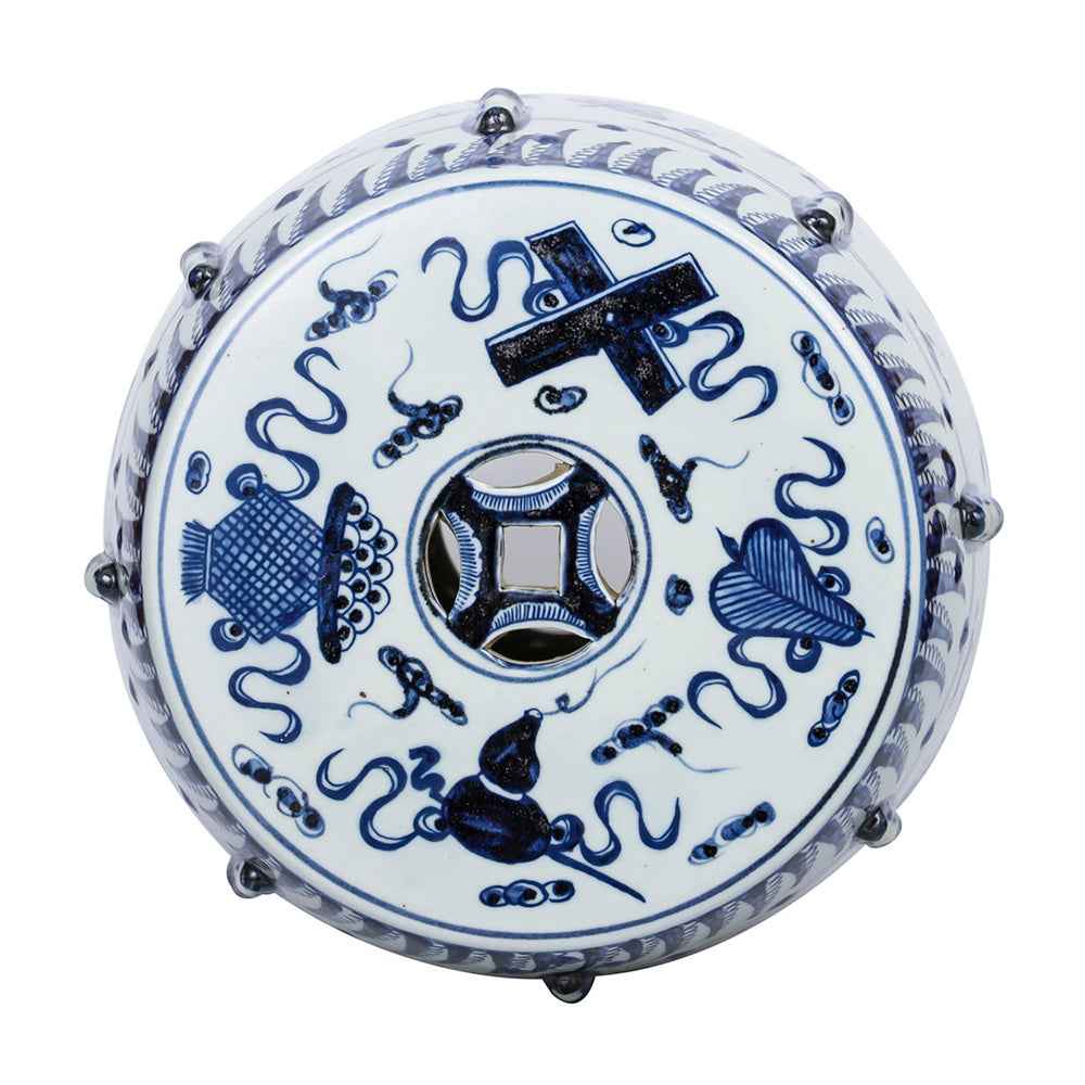 B&W 8 Immortals Garden Stool