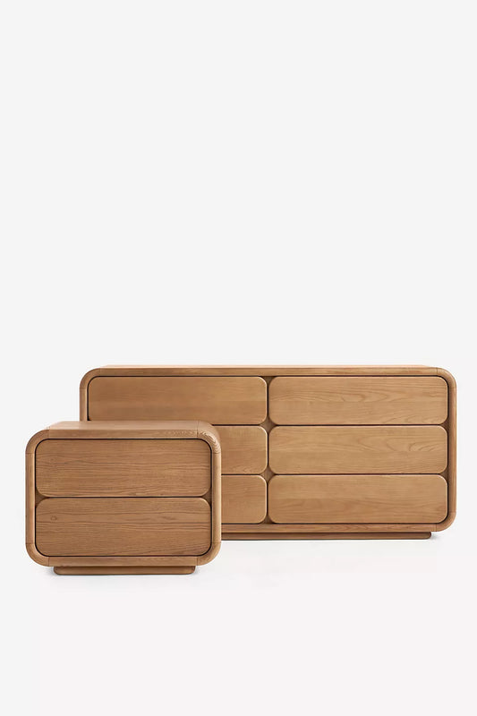 Elevate your home with the Dominique Six-Drawer Dresser, a beautifully crafted piece that combines modern aesthetics with practical storage - hansa handicraft - Hansa Handicraft