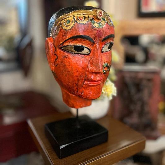 Wooden Sculpture Head - Hansa Handicraft