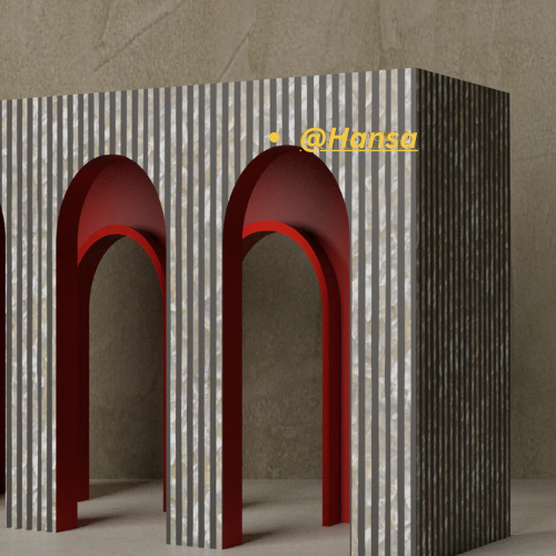 Arched Elegance Console by Hansa Handicraft - Hansa Handicraft