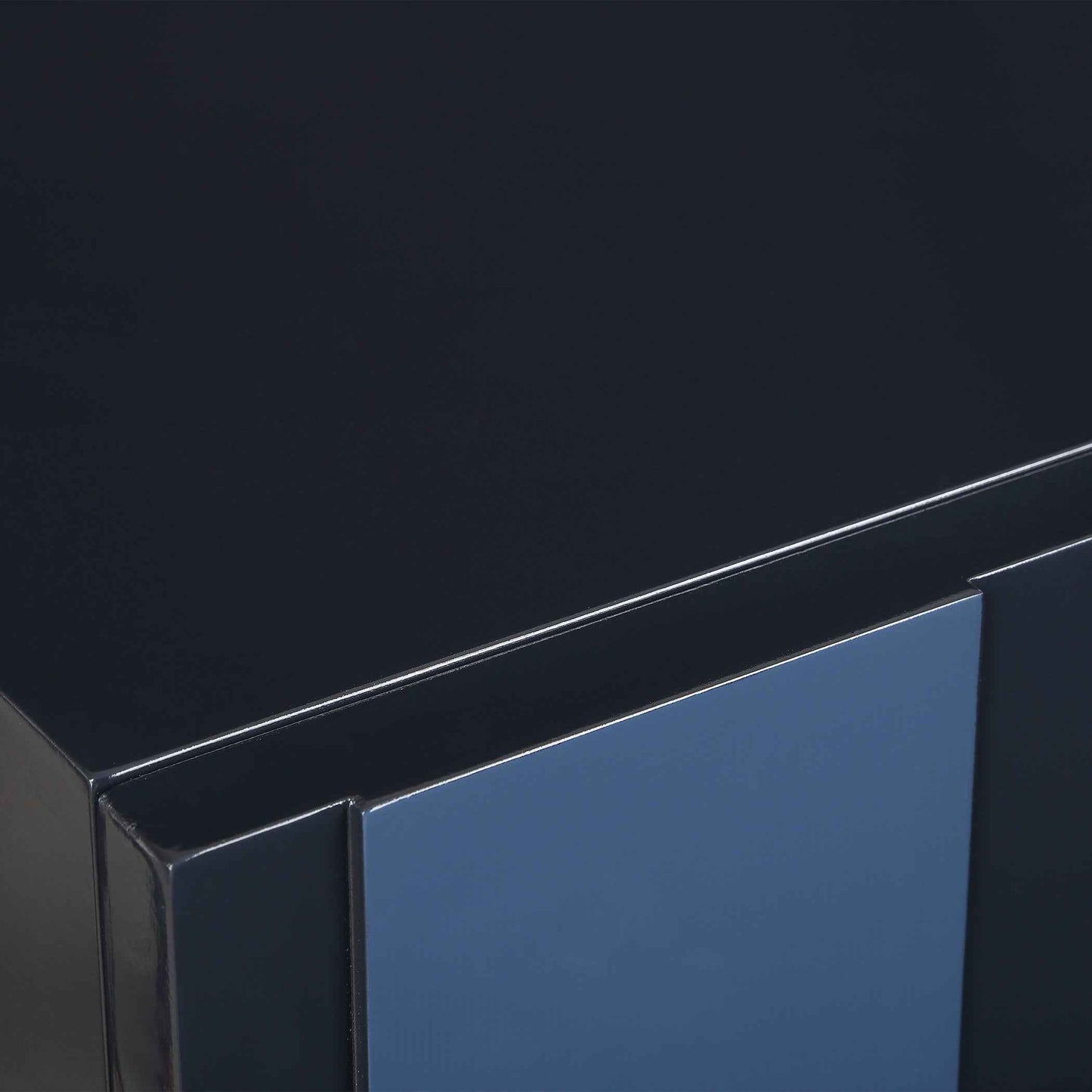 VALERIA GLOSSY BLUE CABINET