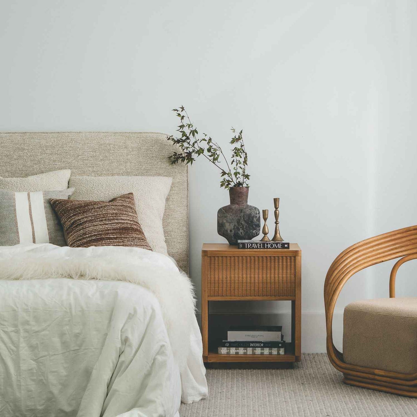 MAEVE (BED)SIDE TABLE | 1-DRAWER + 1-SHELF | NATURAL