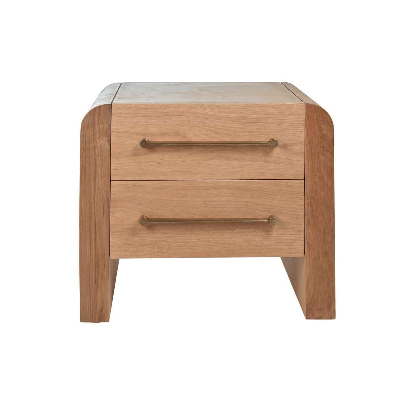BENJAMIN (BED)SIDE TABLE | 2-DRAWERS | NATURAL