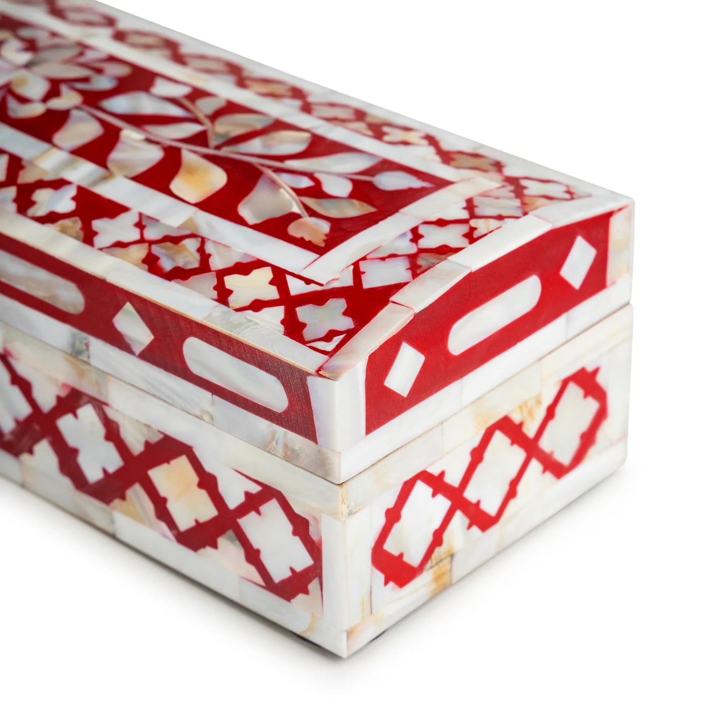 Mother of Pearl Inlay Jewelry Box - Exclusive Decorative box - Organizer & Storage - Special Gift - Home Decor. - Hansa Handicraft