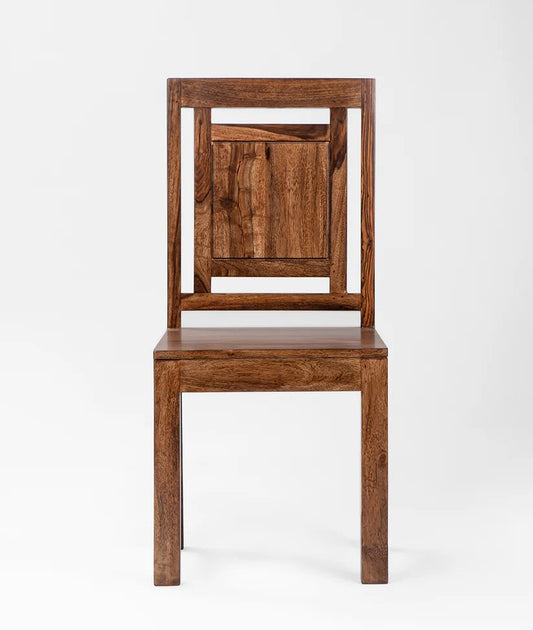 Majolica Tile Solid Wood Chair Set of Two at Hansa Handicraft Store - Hansa Handicraft