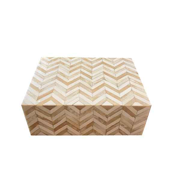 Chevron Bone Box