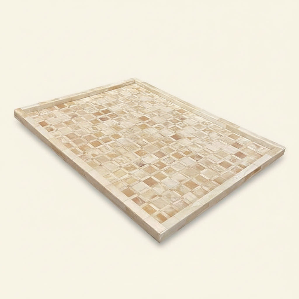 Bone Geometric Tray