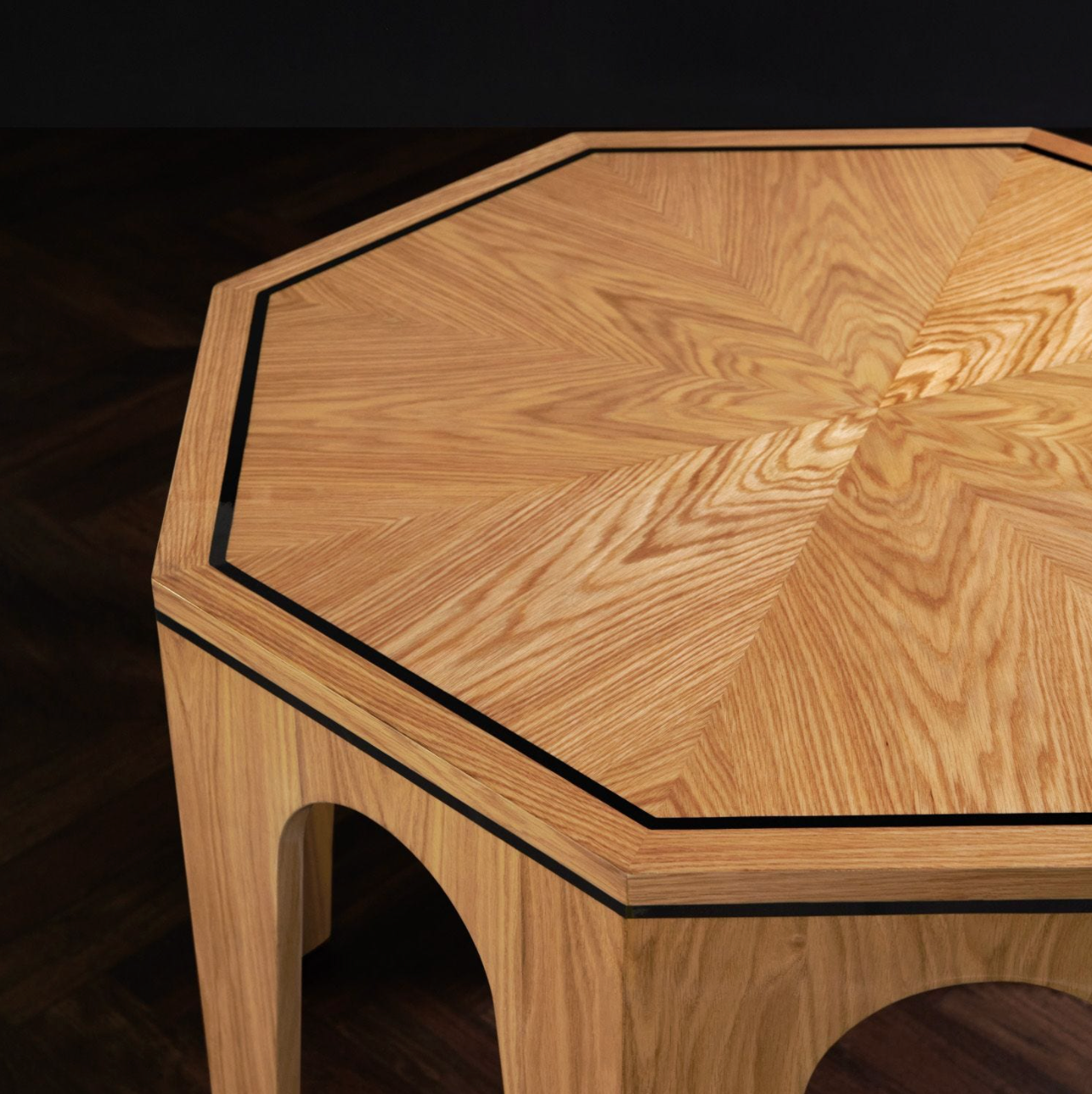 Inlay Octagonal Entry Table