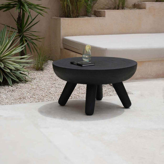 PIPLE COFFEE TABLE | BLACK | IN-OUTDOORS