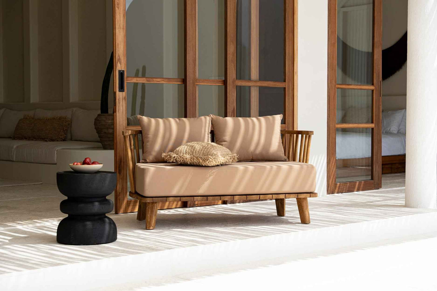 CINCIN SIDE TABLE - STOOL | BLACK | IN-OUTDOORS