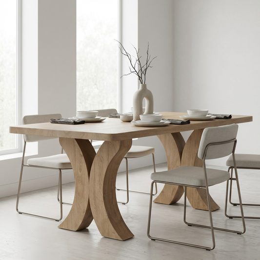 ORIN WEATHERED WOOD DINING TABLE