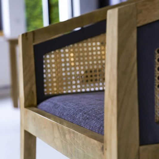 Kanav Mango Wood Chair: Elevate Your Space with Sustainable Style - Hansa Handicraft