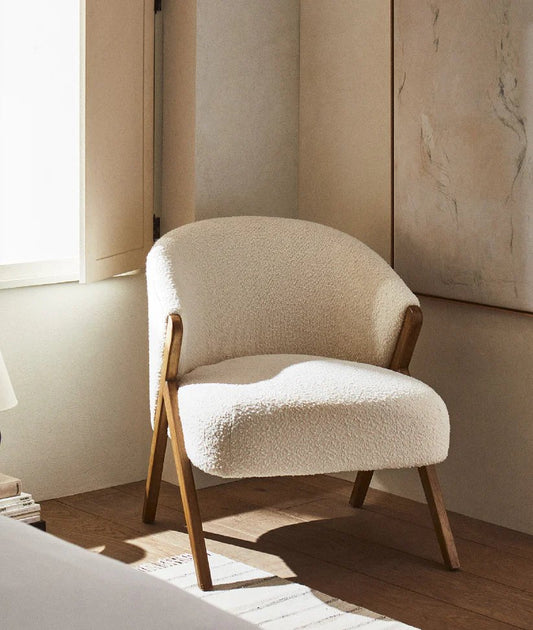 Sink into Style: Discover the Luxurious Comfort of Our Lara Upholstered Armchair - Hansa Handicraft