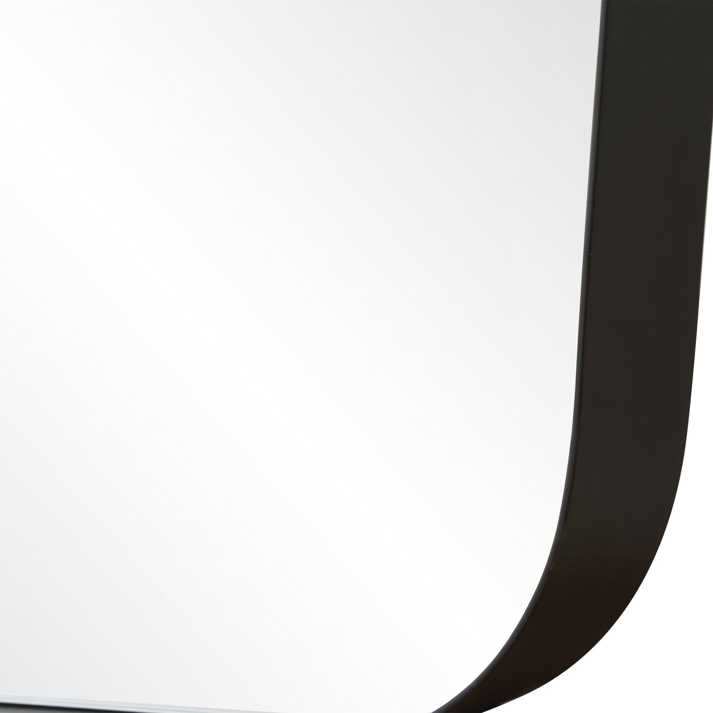 CASPIAN CURVED BLACK DRESSING MIRROR