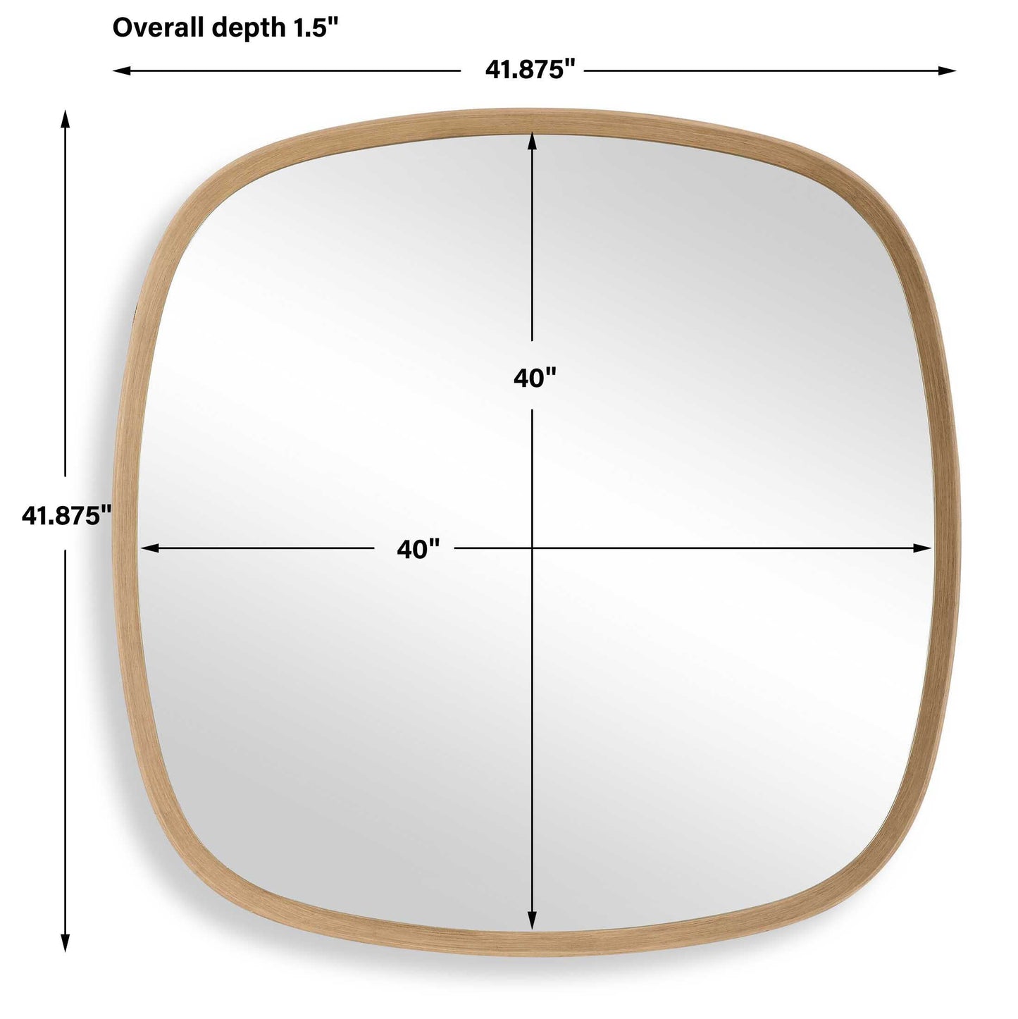 NOVELL NATURAL PINEWOOD MIRROR