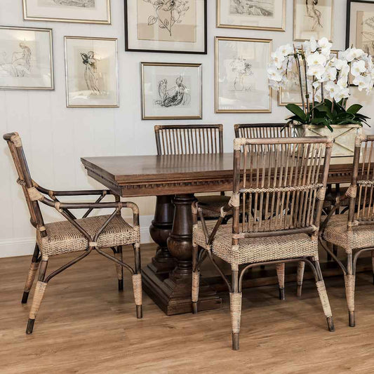 Raj Rattan Dining Chair