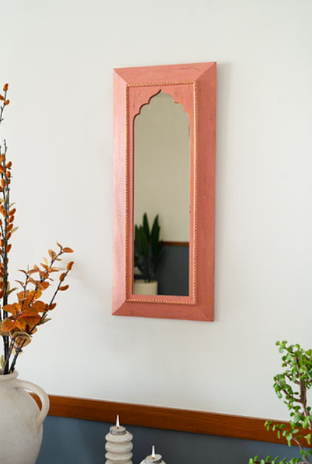 Aurum Mughal Mirror set 2-Large - Hansa Handicraft