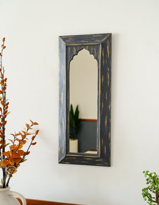 Aurum Mughal Mirror-Large - Hansa Handicraft