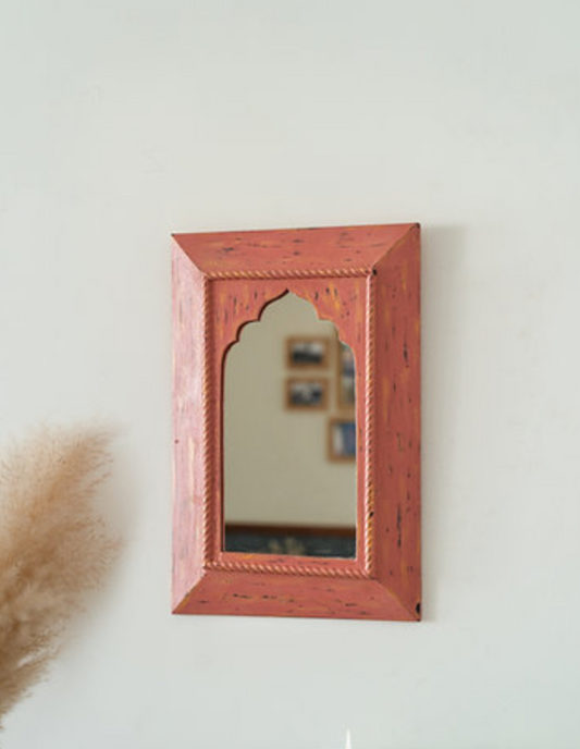Aurum Mughal Mirror- Medium - Hansa Handicraft