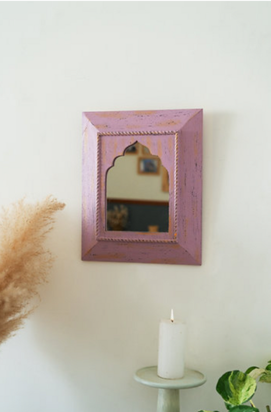 Aurum Mughal Mirror-Small - Hansa Handicraft