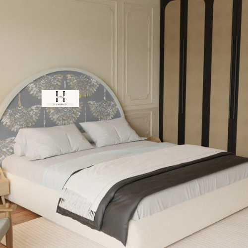 The phoenix luxe Inlay Bed-Hansa handicrafts - Hansa Handicraft