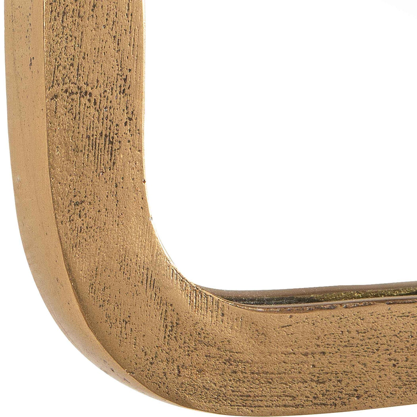 VESTRY ANTIQUE BRASS VANITY MIRROR