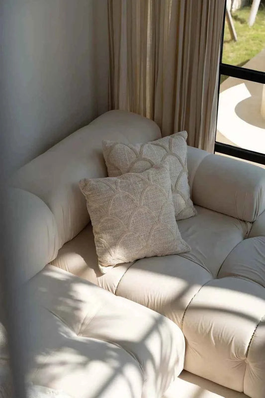 SAHARA CUSHION COVER | SQUARE | NATURAL