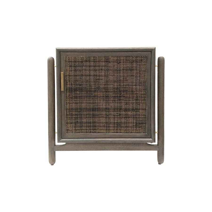 ALFA (BED)SIDE TABLE (RIGHT + LEFT OPTIONS) / SLATE