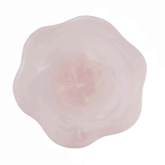 RESIN ORGANIC FRUIT STAND | PINK WHITE
