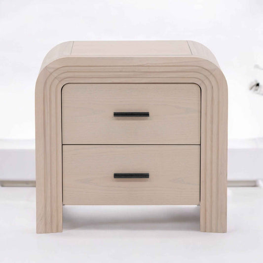 BLANCHE DECO WOOD NIGHTSTAND