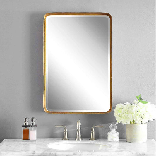 BRITTA ANTIQUE GOLD VANITY MIRROR