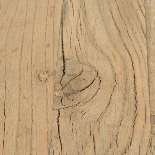 BRUNSWICK BAR TABLE / RECLAIMED ELM WOOD / WHITE