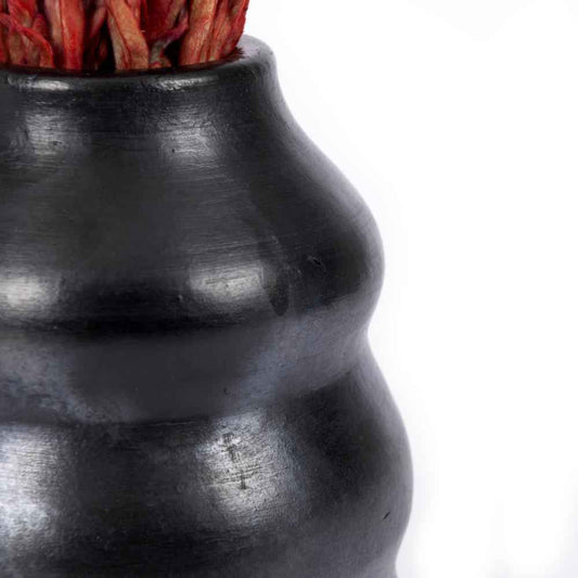 BURNED VASE | BLACK