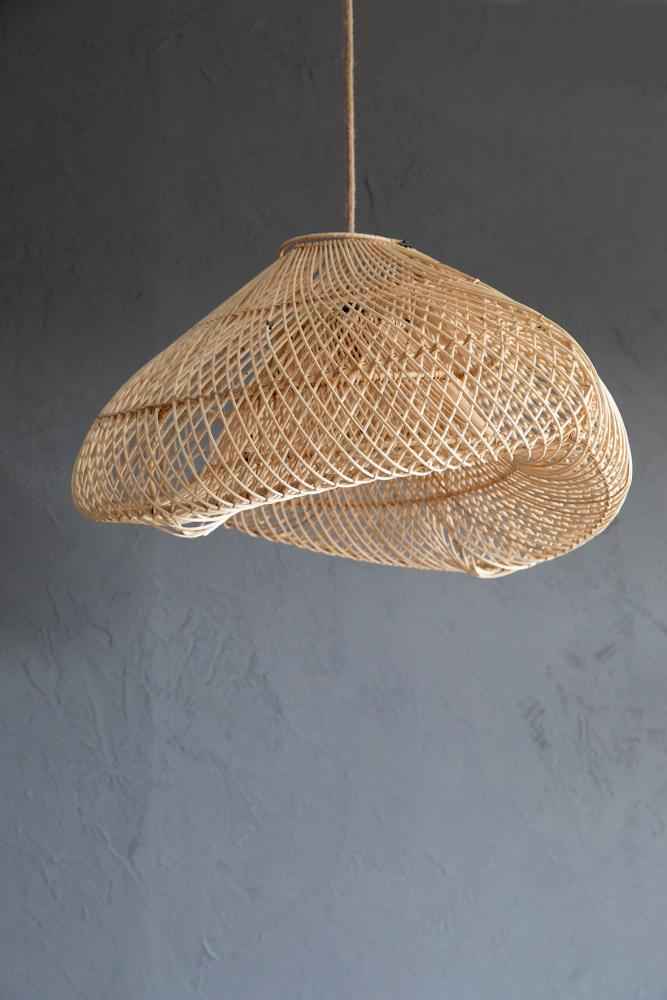 CLOUD PENDANT SHADE | NATURAL RATTAN | LARGE