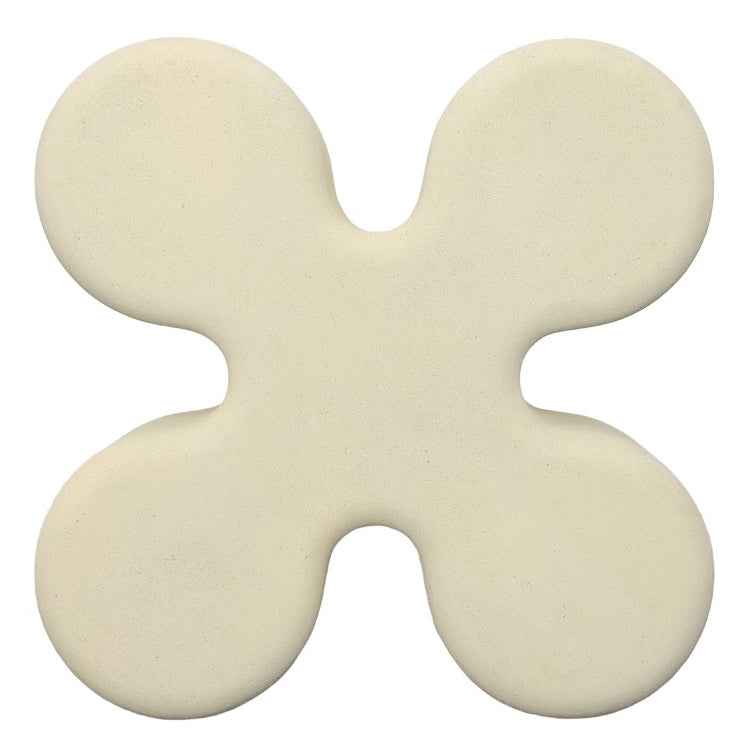 CLOVER INDOOR-OUTDOOR COFFEE TABLE: ROMAN STONE