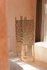 COASTAL ROOM DIVIDER - SCREEN | RECLAIMED TEAK +SEAGRASS