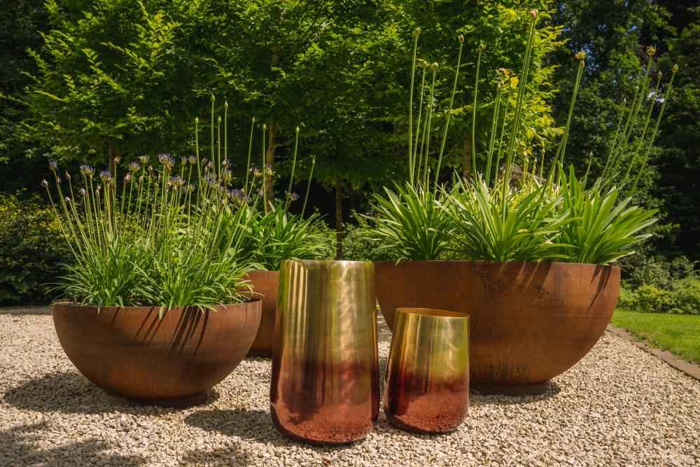 DUO TONE PLANTER | BRASS | 2 SIZES