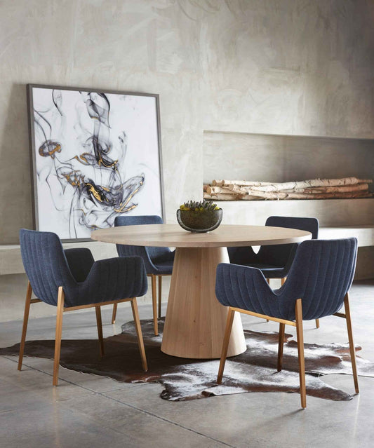 ELINA 54"ROUND DINING TABLE