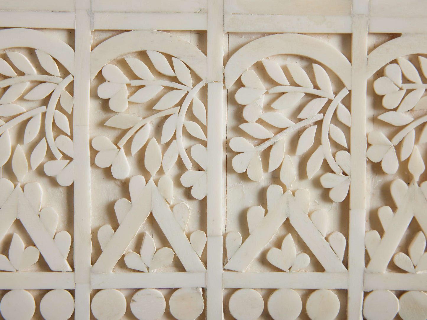 Narrow Natural Bone Inlay Panel - Hansa Handicraft