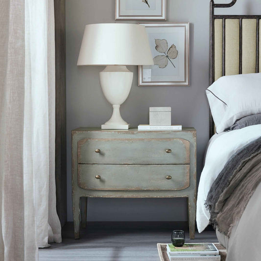 FRENCH MARKET NIGHTSTAND: VINTAGE GREY