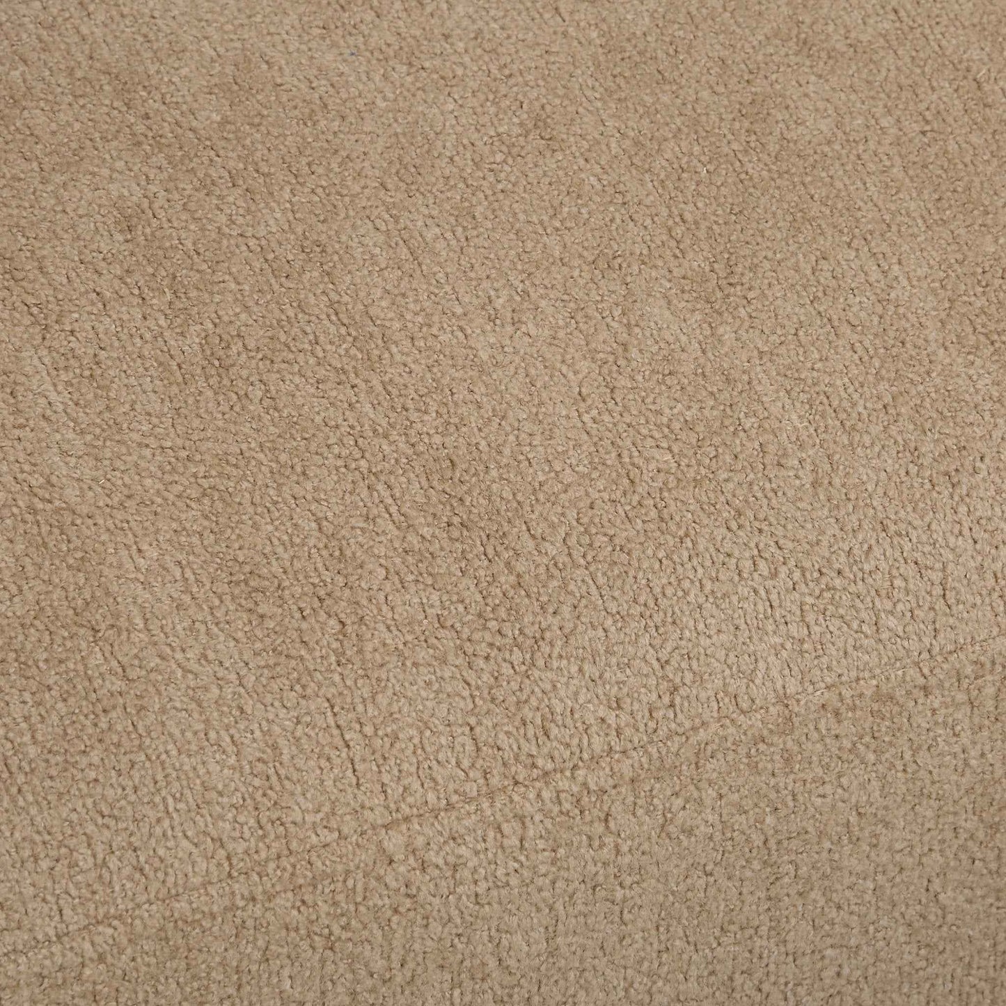 GROUNDED SWIVEL CHAIR: TOAST BOUCLE