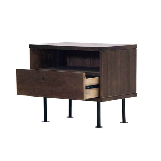 HANNON (BED)SIDE TABLE / TOBACCO OAK