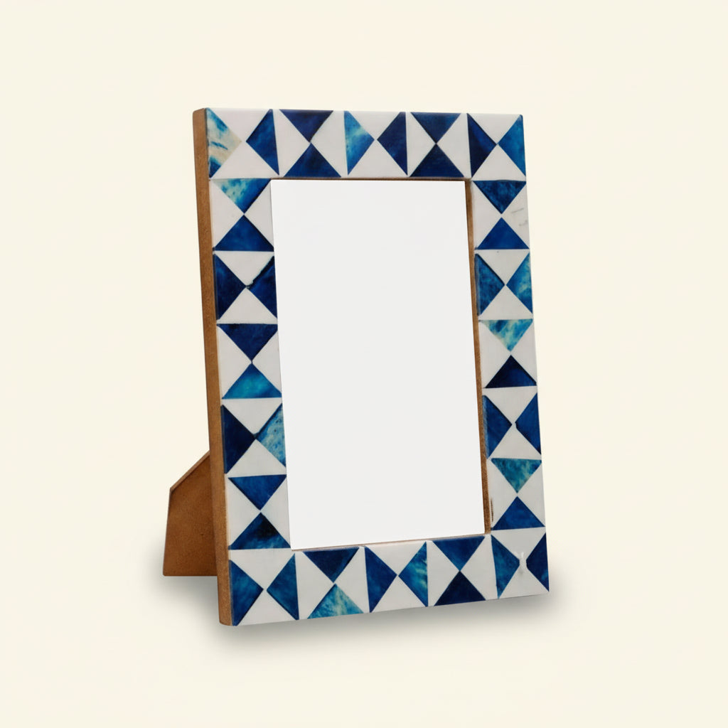 Bone Inlay Handmade Antique Home Decor Furniture Photo Frame - Hansa Handicraft