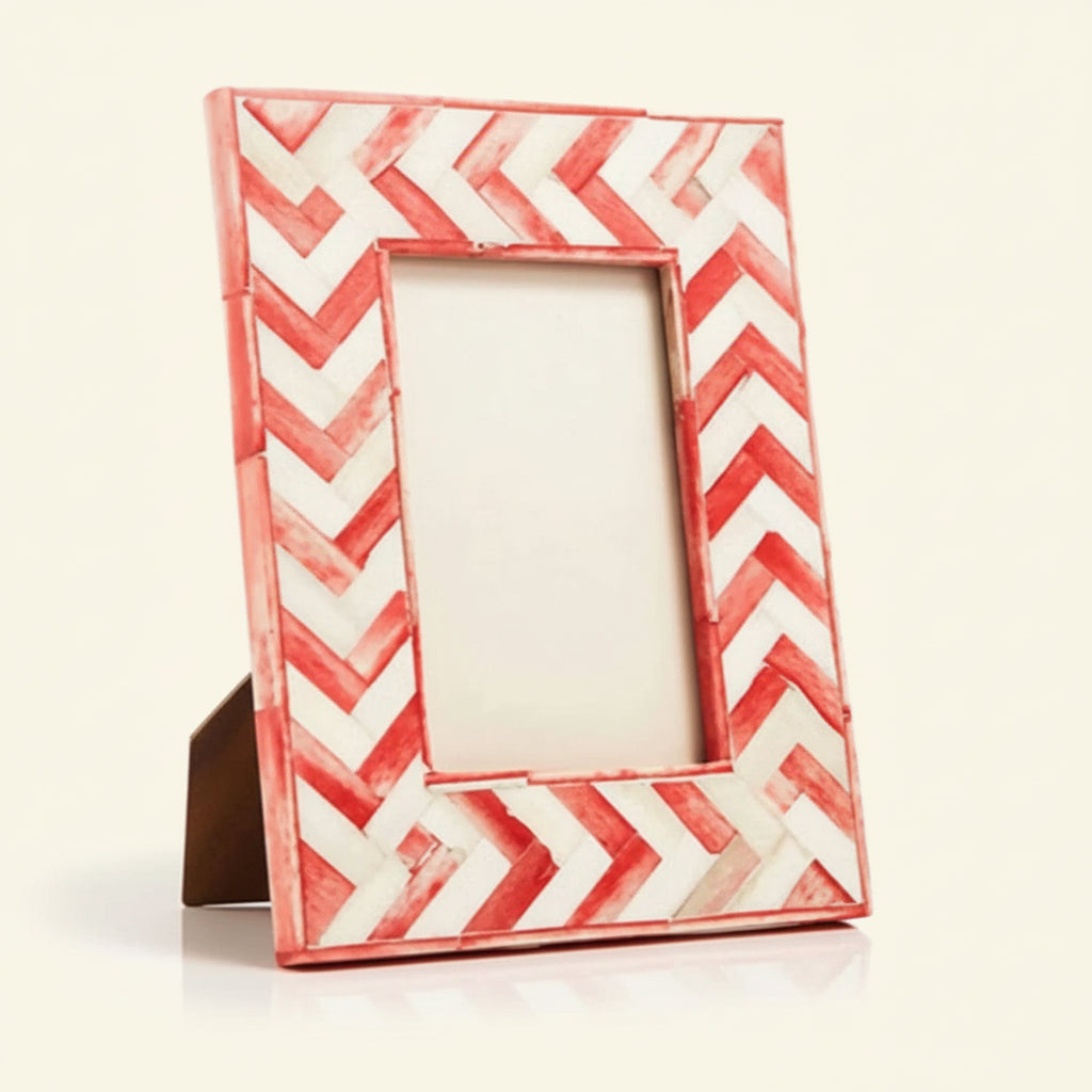 Bone Inlay Handmade Antique Home Decor Furniture Photo Frame - Hansa Handicraft